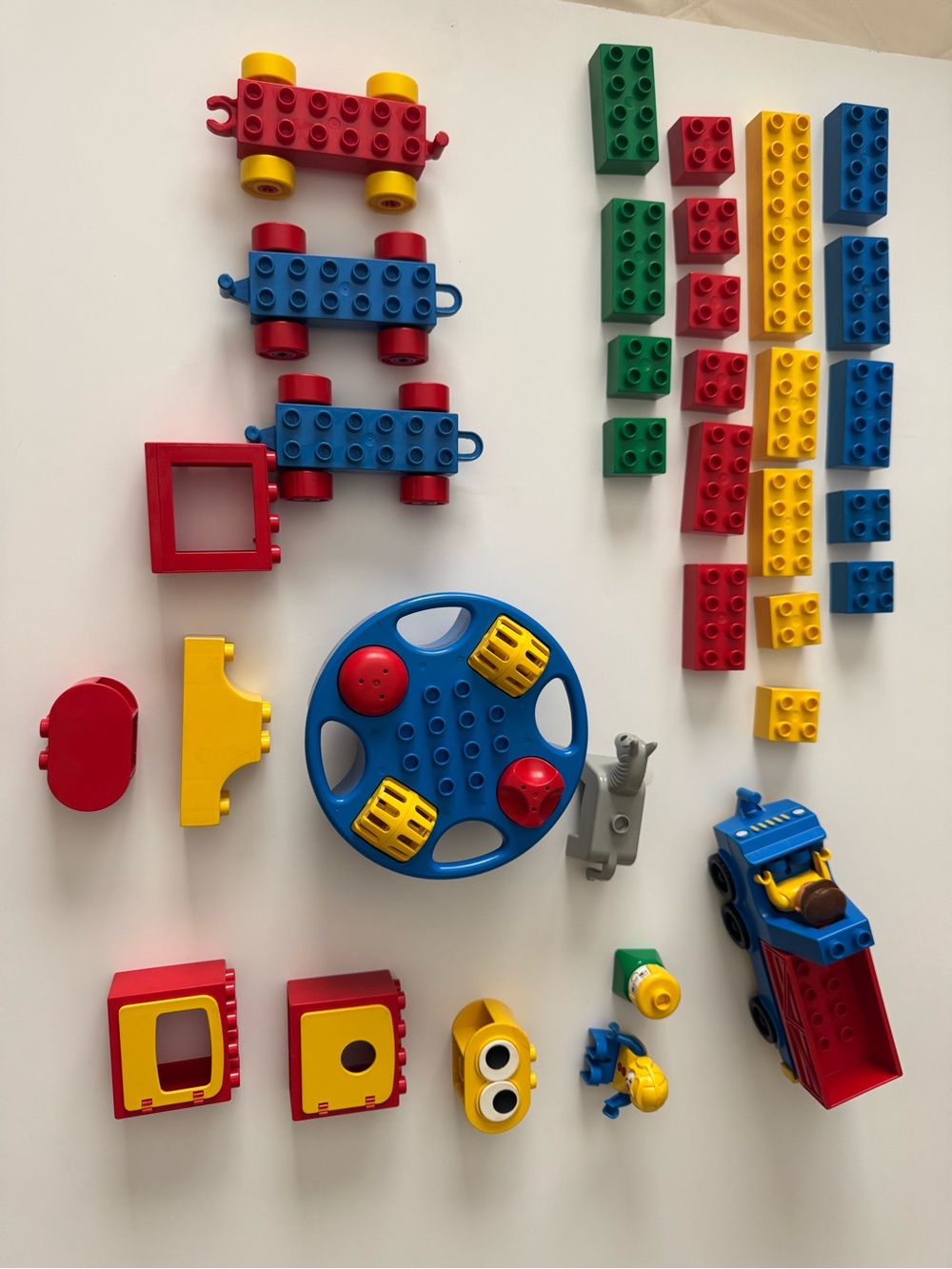 Vintage Lego Duplo Building Blocks & Objects